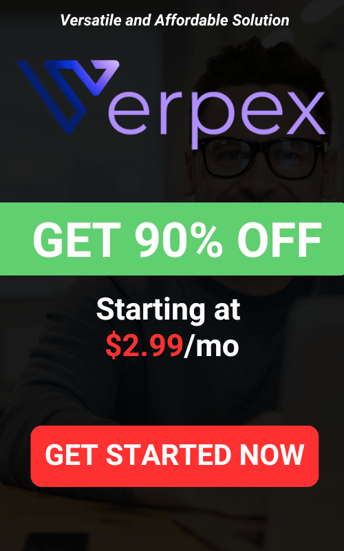 Verpex banner