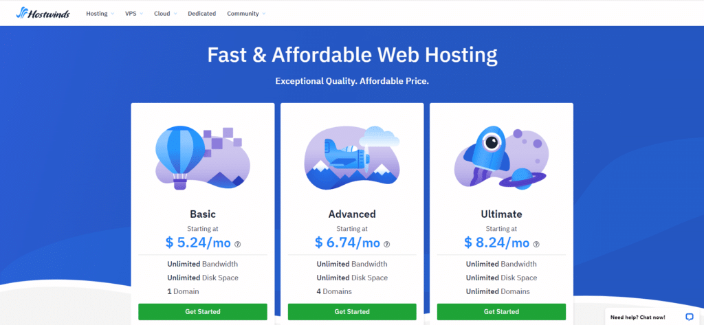 hostwinds-price